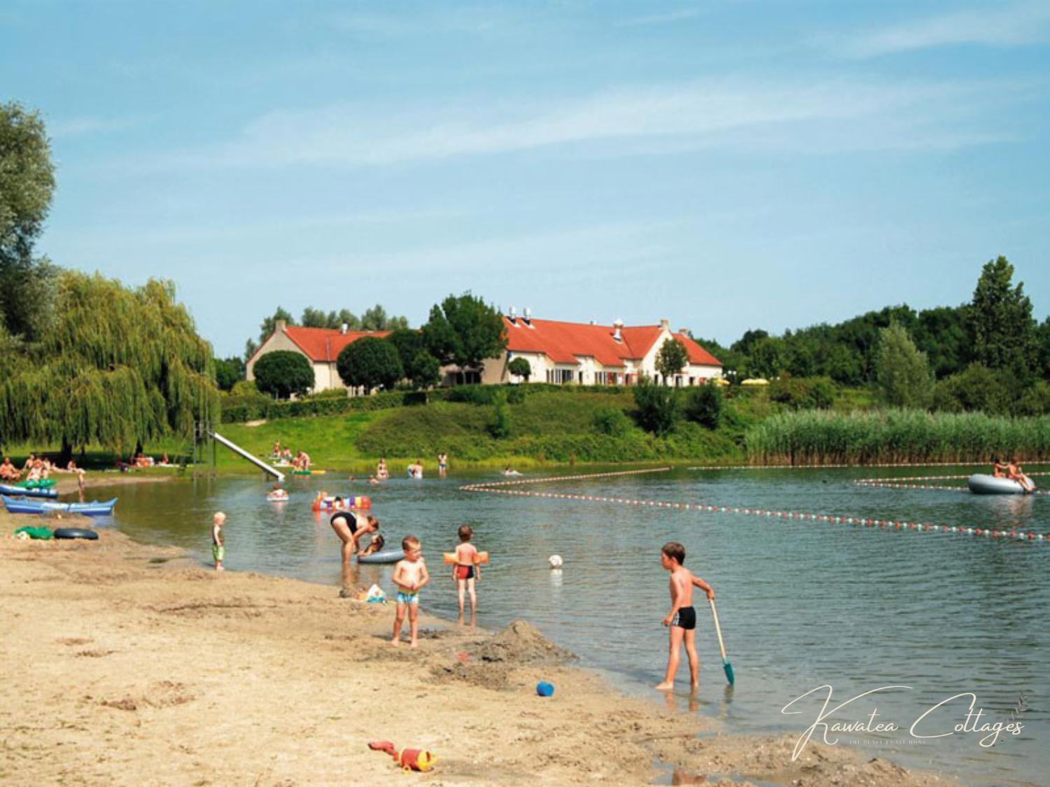 Lakeview 'Rotorua' 4-6 Pers By Kawatea Cottages Ewijk Esterno foto