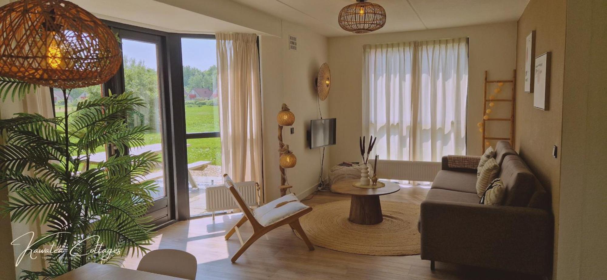 Lakeview 'Rotorua' 4-6 Pers By Kawatea Cottages Ewijk Esterno foto